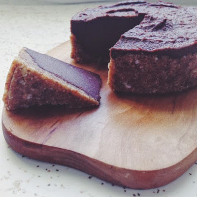 Mini Raw Vegan Chocolate Walnut "Cheesecake"