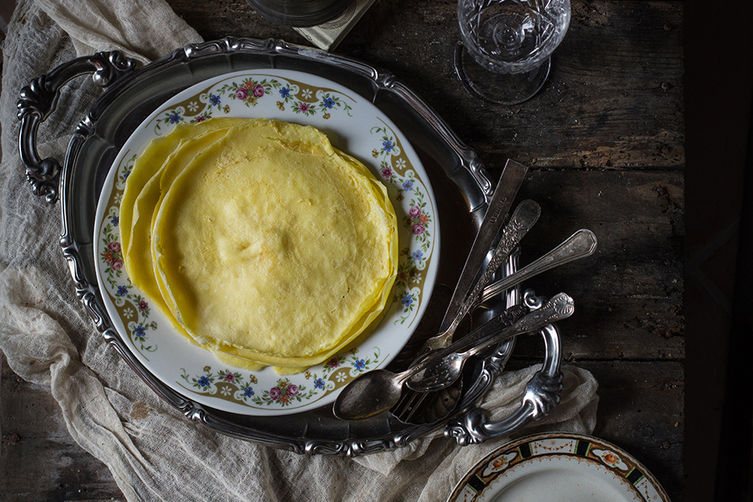 Chickpea Crespelle (Italian Crepes)