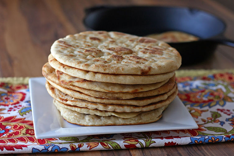 Homemade Naan