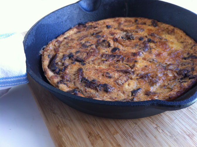 Caramelized Fennel and Onion Farinata
