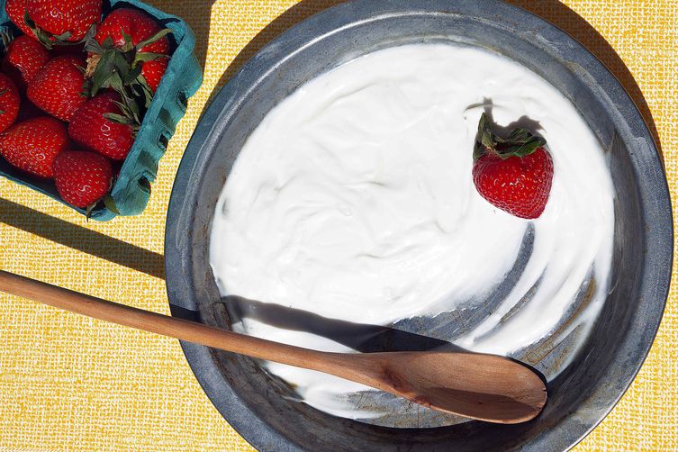 Coconut Clouds and Strawberries