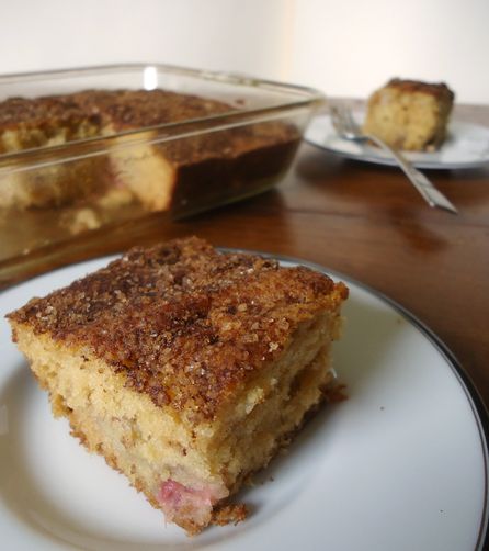 Rhubarb Cake