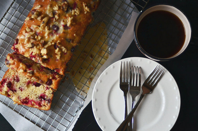 Cranberry Orange Walnut Bread