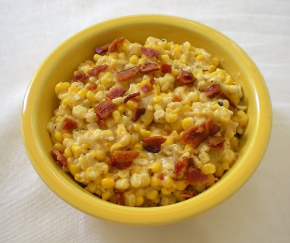 Granddaddy's Skillet Fried Corn with Bacon