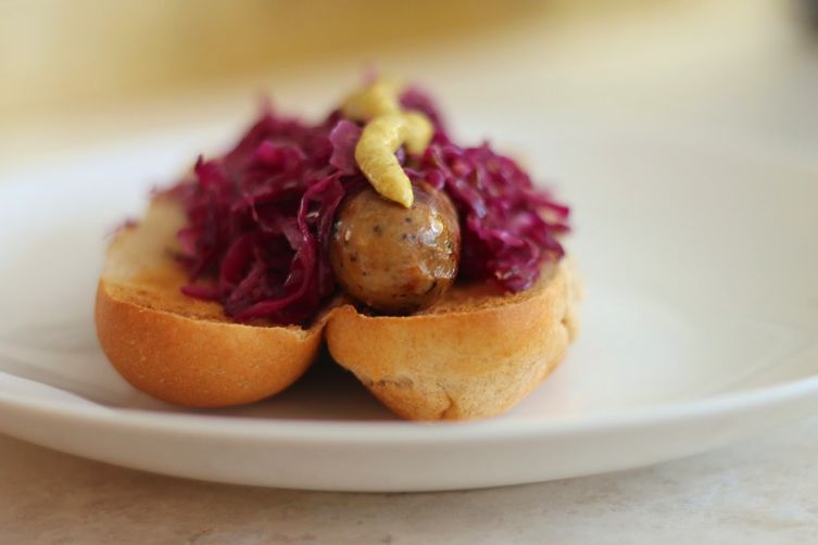 Quick Red Cabbage Sauerkraut Recipe on Food52