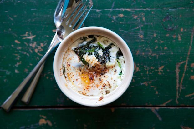 Sardou-Inspired Egg en Cocotte