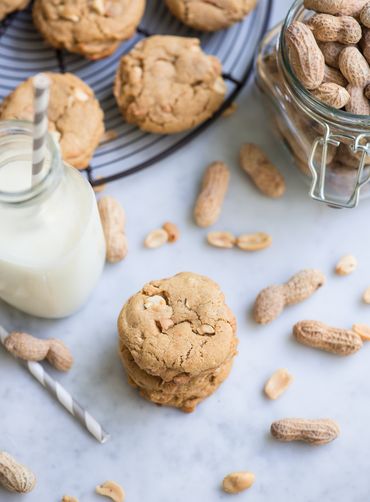 Triple Peanut Butter Cookies