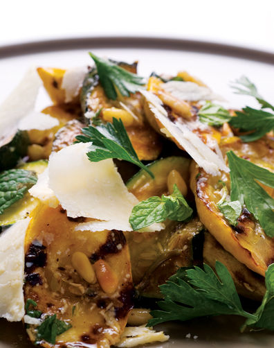 Chargrilled Courgette Salad