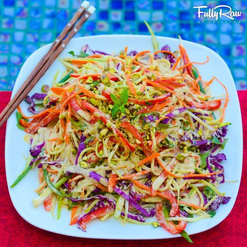 Fully Raw Pad Thai from Fully Raw Kristina