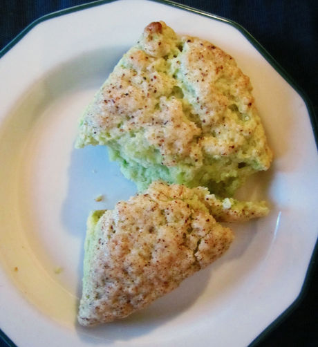 Avocado-Lime Scones with Chili Sugar Crust