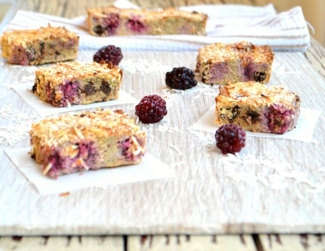 Gluten-Free Coconut Raspberry Bars
