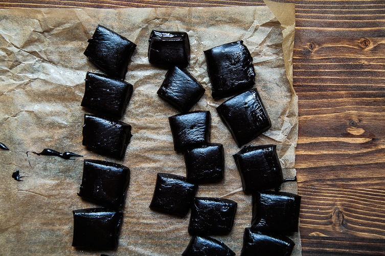 Homemade Black Licorice