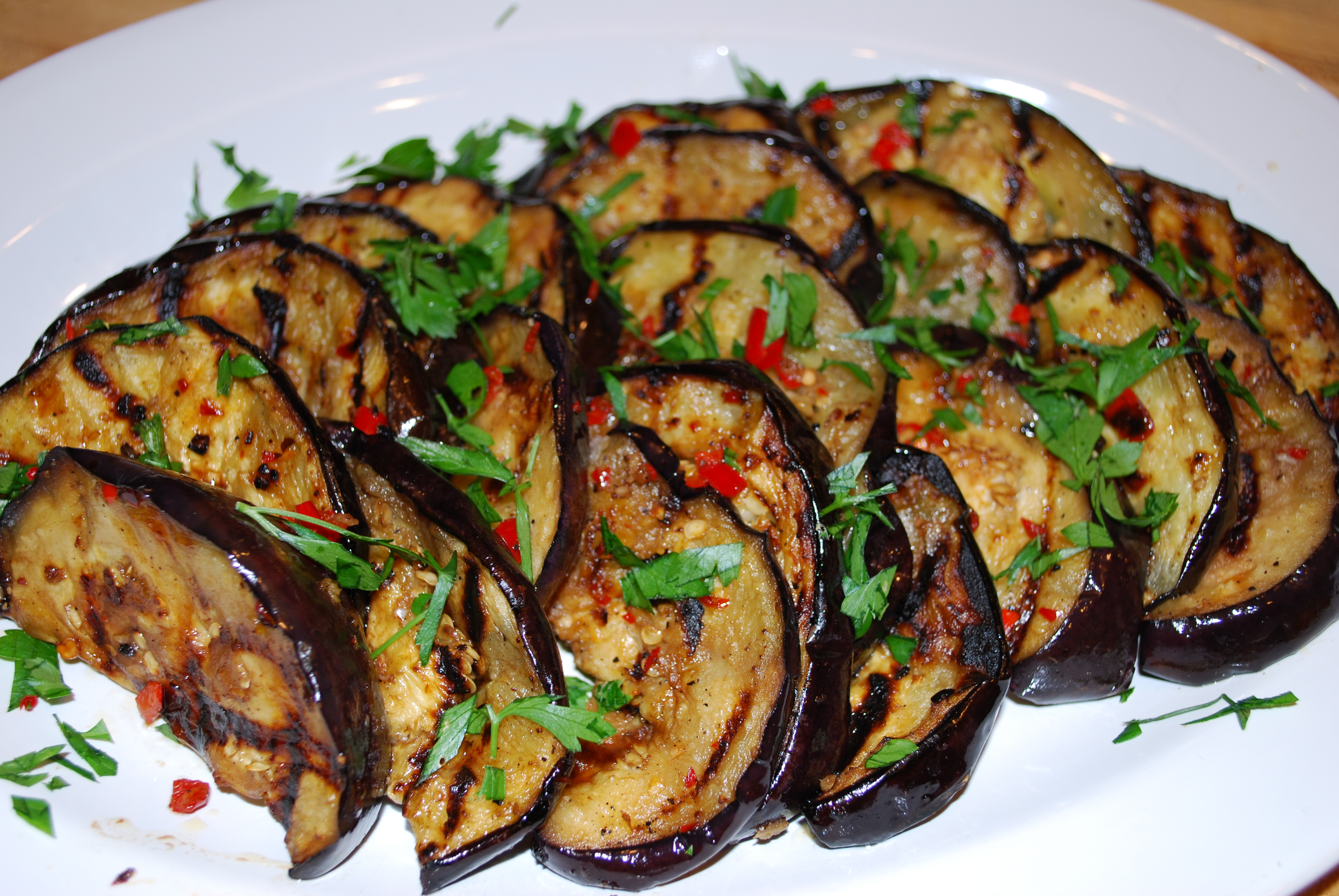 Grilled Marinated Eggplant Recipe on Food52