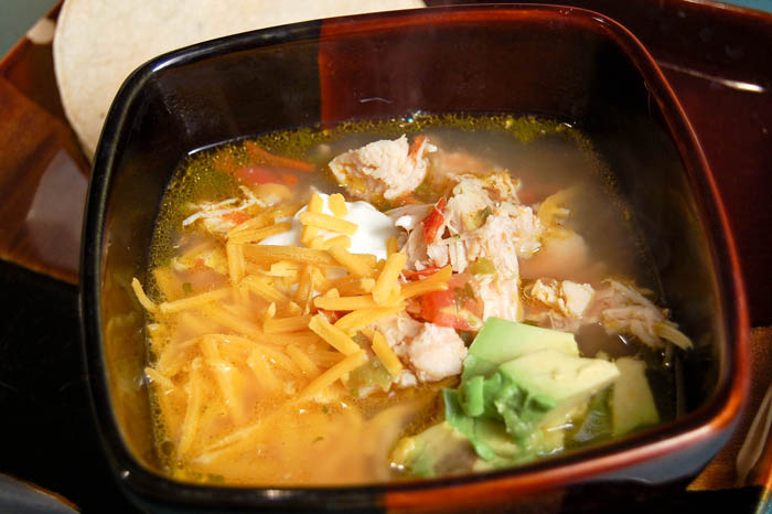 Spicy Chicken Fiesta Soup