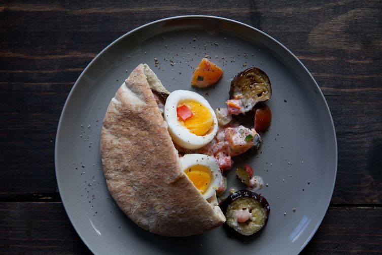 Egg and Eggplant Sandwich Recipe on Food52