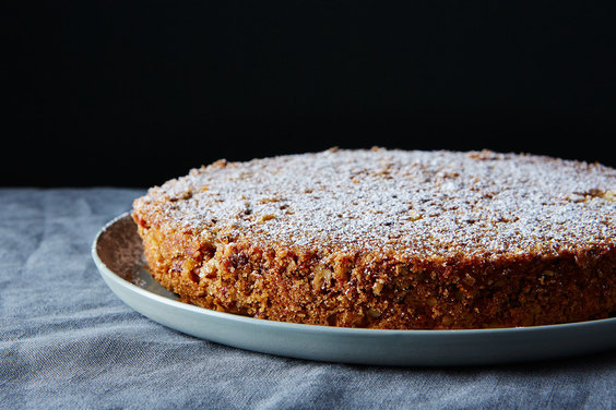 Pecan-Crusted Oat Flour Genoise Recipe on Food52