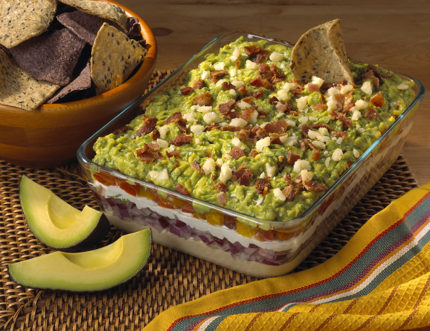 Layered Guacamole Dip with a New Twist, From the Kitchen of Rick ...