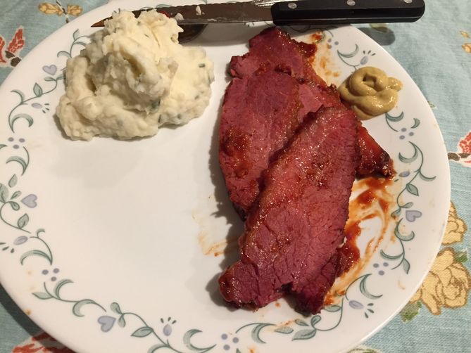 Oven Baked Honey Glazed Corned Beef Recipe on Food52