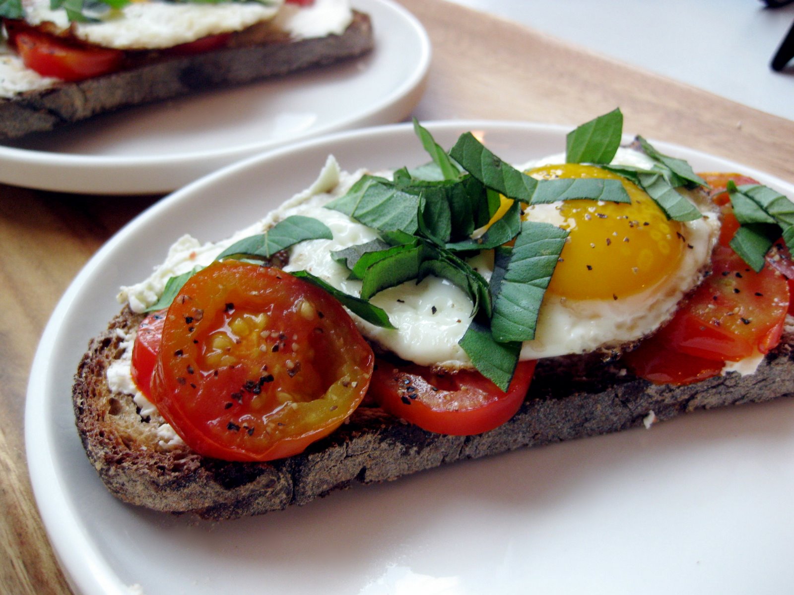 Egg, Tomato & Goat Cheese Breakfast Tartine Recipe on Food52