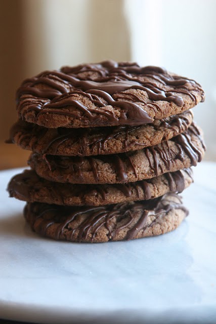 Nutella Chocolate Chip Cookies