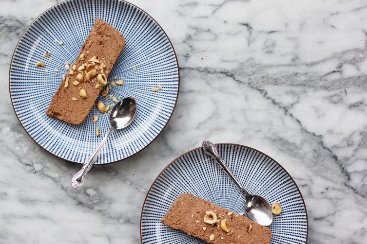 Gianduia Semifreddo (Chocolate-Hazelnut Frozen Dessert)