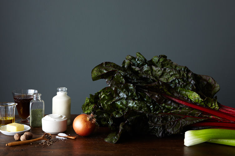 Red Chard with Festive Spices