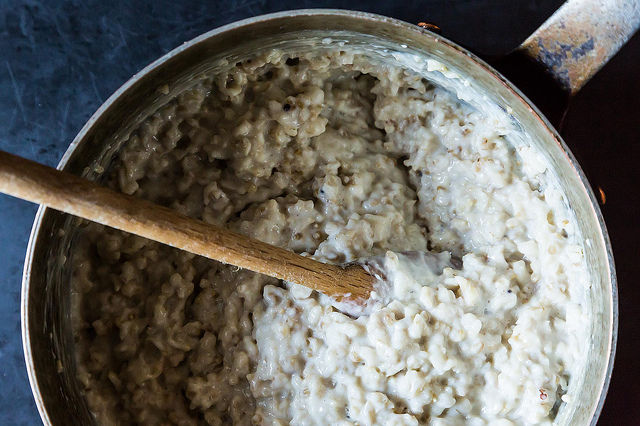 Why You Should Be Eating Savory Oatmeal for Lunch