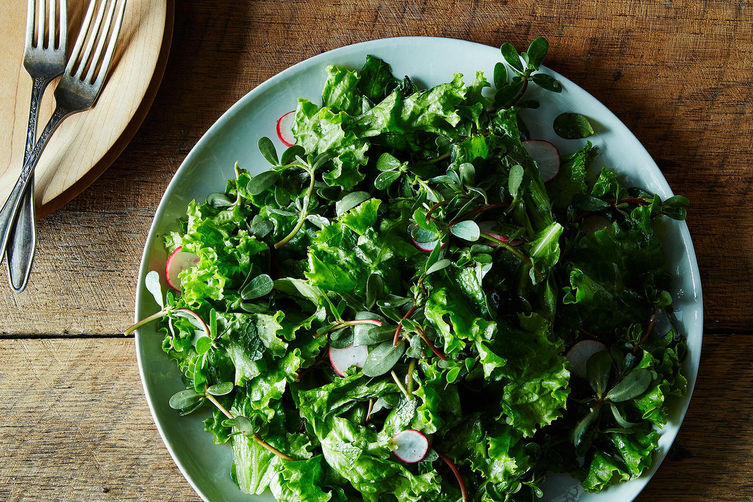 Chickpea Bolognese + Leafy Fall Salad