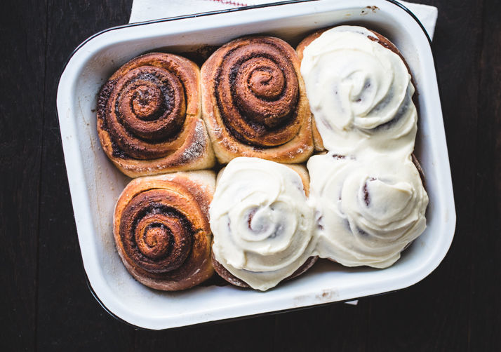 How to Make Frosted Cinnamon Rolls at Home