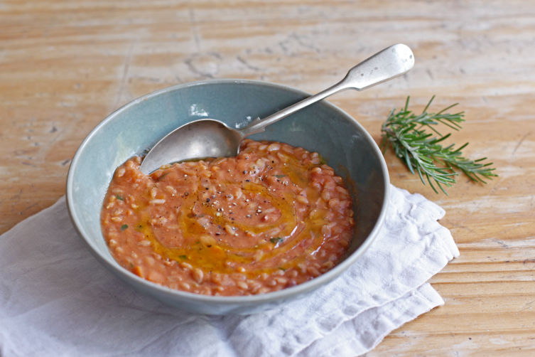 Tuscan Farro and Bean Soup (Zuppa di Farro alla Lucchese)