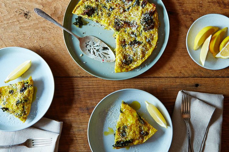 Andrew Feinberg's Slow-Baked Broccoli Frittata