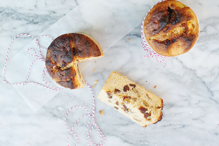How to Make Date, Fig, and Walnut Panettone