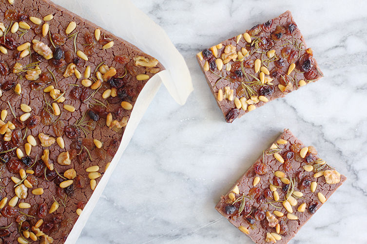 Tuscan Chestnut Cake (Castagnaccio)