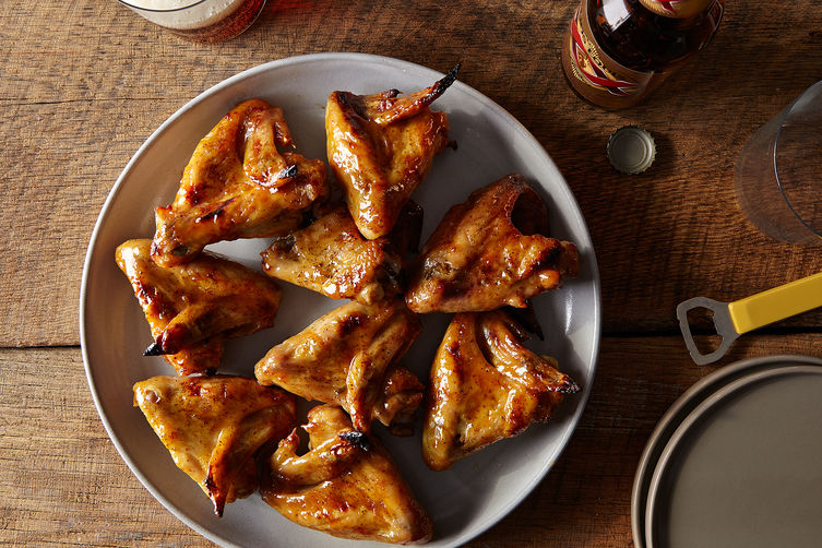 Honey Mustard Chicken Wings for Game Day