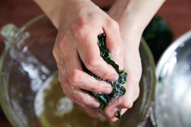 Slow-Cooked Tuscan Kale with Pancetta, Breadcrumbs, and a Poached Egg