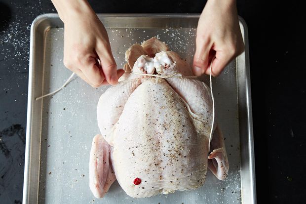 Roasted Chicken with Garlic and Bread