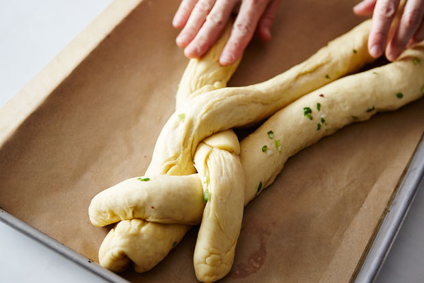 Scallion Pancake Challah